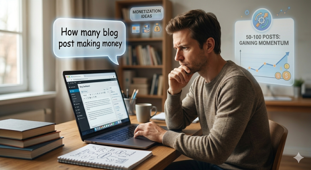 How Many Blog Posts Do You Need to Make Money with AI Blogging?