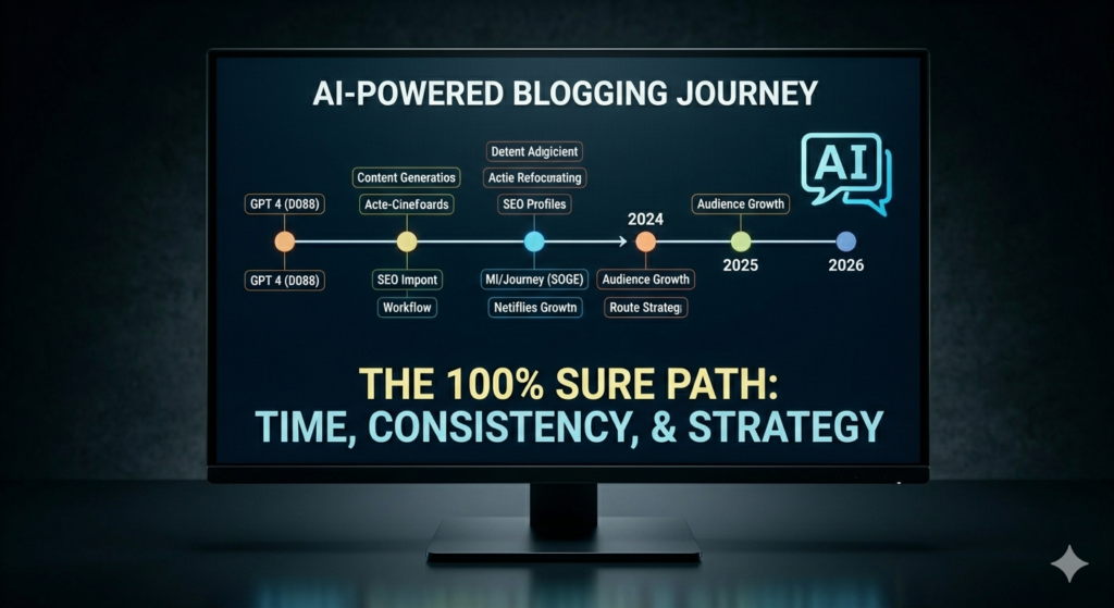 AI blogging path