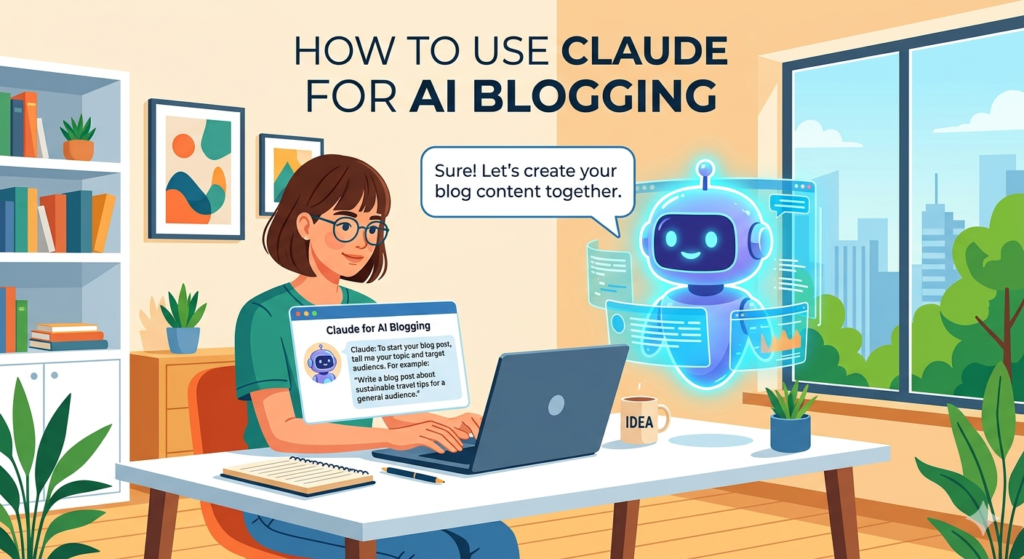 how to use claude for AI blogging